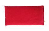 Peacegoods Unscented Eye Pillow, cotton flannel, flax seed, soft, soothing, natural, red, yoga, massage, spa, sleep, meditation, travel, made usa